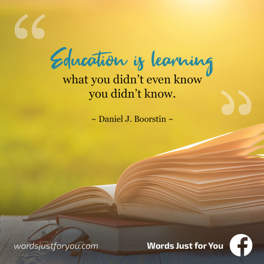 Wisdom Quote By Daniel J Boorstin